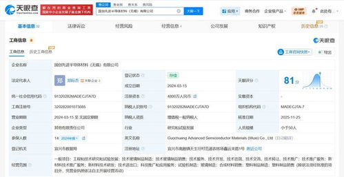 五粮液资本版图再扩张 旗下基金入股国创先进半导体，技术推广服务迎来新动能
